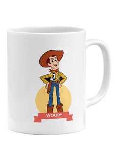 Buy Ceramic Coffee Mug Woody Toy Story in UAE