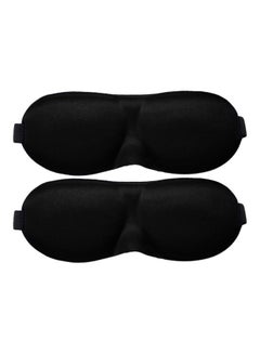 Buy 2-Piece Eyeshade Cover Eye Mask Patch Set 20*10*20cm in Saudi Arabia