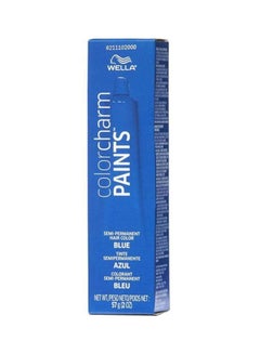 Buy ColorCharm Paints Semi Permanent Hair Color Blue 57g in UAE