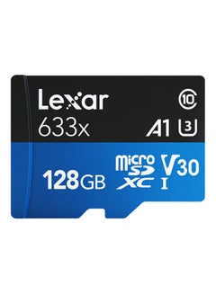 اشتري بطاقة ذاكرة مايكرو SD عالية الأداء من TF سعة 128 جيجابايت طراز 633X 128جيجابايت أزرق في السعودية