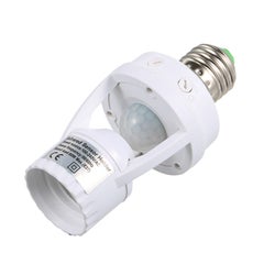 Buy Sensitive PIR Motion Sensor E27 LED Bulb Base Socket multicolour 15.50*6.30*7.00cm in Saudi Arabia