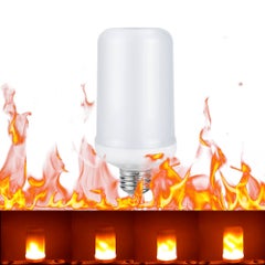 Buy LED Fire Effect Light Bulb E26 Base multicolour 14.00*6.50*6.50cm in Saudi Arabia