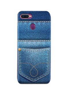 اشتري Amc Design Oppo F9 Tpu Silicone Case With Jeans Pattern متعدد الألوان في الامارات