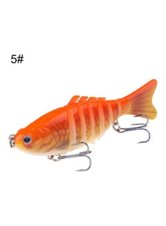 Buy Multi-Section 3D Eyes Simulation Fish Fishing Hard Bait Lure With Hooks 20 x 10 x 20cm in UAE