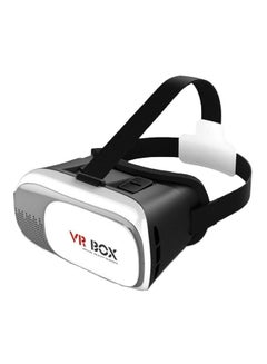 Buy 3D Glass VR Headset For 4.7-6-Inch Smartphone White/Black/Grey in Saudi Arabia