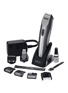 Buy All-In-One Beard And Haircutting Trimmer Kit Black/Silver in Saudi Arabia