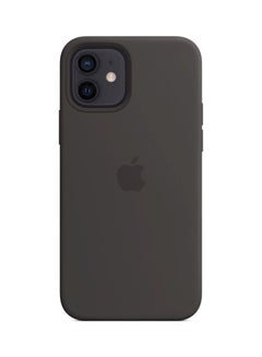 Shop Apple Iphone 12 12 Pro Silicone Case With Magsafe Black Online In Dubai Abu Dhabi And All Uae