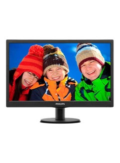 Buy 18.5-Inch Full HD LED Monitor 43.7x4.8x27.3cm Black in Saudi Arabia