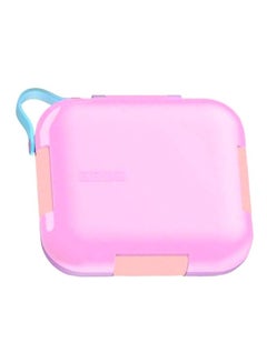 Buy Neat Bento Lunch Box Pink 22.5x6.5x21cm in UAE
