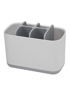 Buy Easy Store Toothbrush Holder White/Grey in UAE