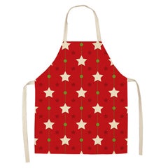 Buy 2 Pieces Printed Household Apron multicolour 38x47cm in UAE