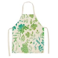 Buy 2 Pieces Simple Printed Household Apron multicolour 55x68cm in UAE