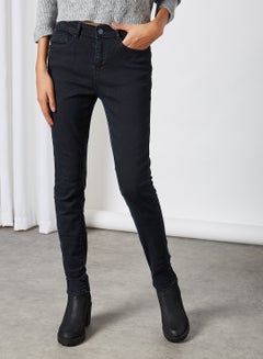 Buy Dual Pocket Skinny Jeans Blue Black Denim in Egypt