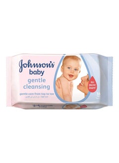 Buy Gentle Cleansing Baby Wipes, 2 Packs x  56 Wipes, 112 Count in UAE