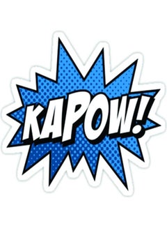 اشتري ملصق سيارة مطبوع عليه كلمة "Kapow" مقاس 15X15 سم، متعدد الألوان طراز E54 في مصر