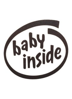 اشتري ملصق سيارة بتصميم مطبوع عليه عبارة "Baby Inside" في مصر