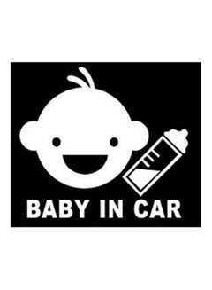 Buy Baby In Car Printed Car Sticker in Egypt