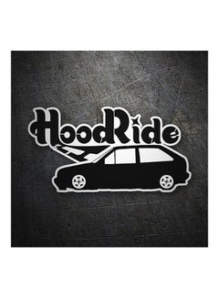 Buy Printed Car Sticker 25X25 cm Multicolor in Egypt