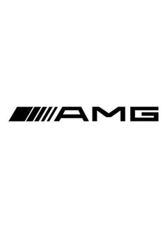 اشتري ملصق سيارة بطبعة شعار "AMG" مقاس 15 × 15 سم بلون أسود في مصر