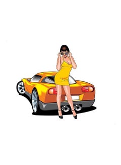 Buy Vinyl Car Sticker 15X15 cm in Egypt