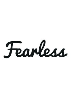 Buy E420 Fearless Car Sticker 15X15 cm Black in Egypt