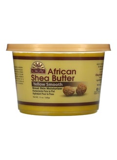 Buy Okay Pure Naturals African Shea  Butter Yellow Smooth 13 oz (368 g) as per titlegrams in UAE
