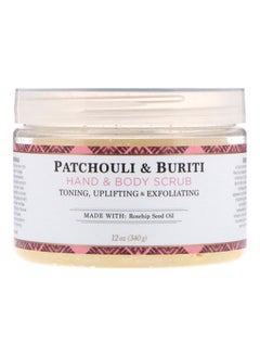 Buy Hand & Body Scrub Patchouli & Buriti 12 Oz (340 G) multicolour 340grams in UAE