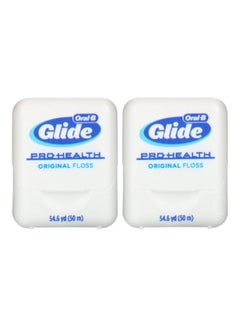 Buy Glide Pro-Health Original Floss 2 Ct. 54.6 Yd (50 m) Each 50grams in UAE