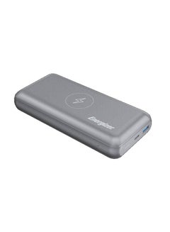 Buy 20000 mAh Ultimate Qi Wireless Power Bank, Dual Outputs, USB-C Power Delivery Output For iPhone/ iPad, 18W Smart USB-A Fast Charging For Samsung Huawei, Redmi, OnePlus, Oppo, Vivo, Quick Recharging, LED Indicator, PowerSafe Management, 18W Grey in Saudi Arabia