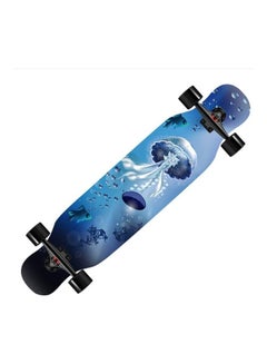 Buy Four Wheel Brush Street Skateboard 107 x 25 x 13cm in Saudi Arabia