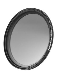 Buy Ultra Slim Variable Fader Neutral Density Filter Black in UAE