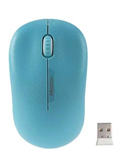 Buy Wireless Optical Mouse Blue in UAE