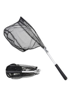 Buy Folding Fish Landing Net Collapsible Triangular Fly Fishing Net Fish Catching or Releasing 30*3*12cm in Saudi Arabia