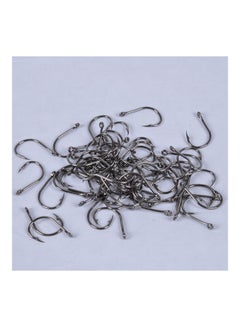 Buy Lixada 500pcs Carbon Steel Fishing Hooks 3# -12# 10 Sizes with Hole Fishing Tackle Box 13*2.6*7cm in Saudi Arabia