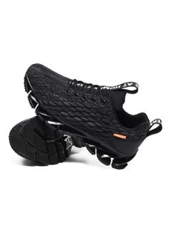 Buy Breathable Mesh Running shoes Black in UAE