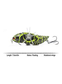 Fishing Baits Cicada Lures with Rotational Double Propeller Bionic Fishing Lure