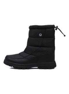 Buy Warm High Top Boots Black in UAE