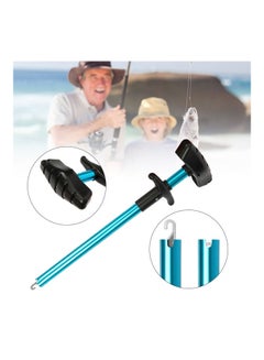 Buy Easy Fish Hook Remover Puller Fishing Tool T-Handle Extractor Tackles Detacher 23*1.1*7.5cm in Saudi Arabia
