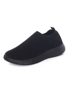 Buy Leisure Sports Walking Shoes Black in UAE