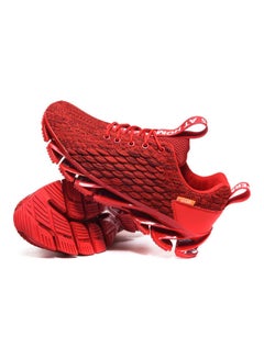 Buy Breathable Mesh Running shoes Red in UAE