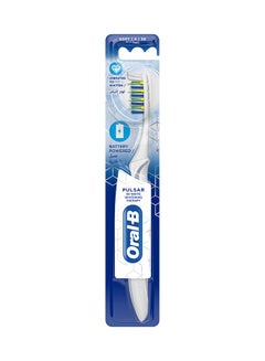 Buy Pro-Expert Pulsar 3DW White Toothbrush, 35 Soft, 1 Count Multicolour in UAE