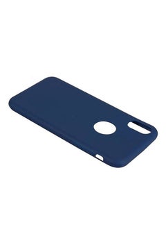 Buy Protective Case Cover For Apple iPhone XS Max Blue in Saudi Arabia