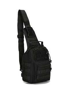 اشتري Outdoor Tactical Sling Chest Pack Bag Military Sport Backpack Shoulder Backpack Crossbody Bags أسود في السعودية