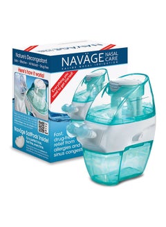 Buy Saline Nasal Irrigation Starter Kit, Nose Cleaner Model SDG-2 + 20 Saltpod Capsules in UAE