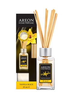 Buy Home Perfume Vanilla Black With Sticks 85ml in UAE