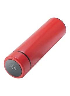 Buy Intelligent Thermos Water Bottle Red/Black 500ml in UAE