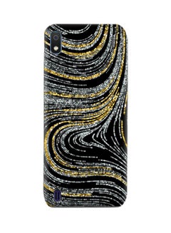 اشتري Samsung Galaxy A10 Tpu Case With Luxury Swirled Texture Pattern مزين بنمط نسيجي فاخر بنقشة دوامات في الامارات