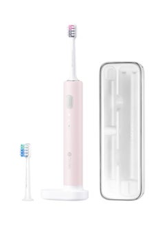Buy Doctor Bei Sonic Electric Toothbrush Set Pink/White in UAE