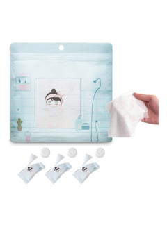 Buy Compressed Towel Disposable Tissue Towel Napkins Home Beauty Hand Wipes Portable Mini Compressed Coin Tissue for Travel Camping Hiking Cleansing Baby Hands Face in Egypt