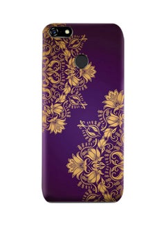 Buy Lenovo A5 ( 2018 ) Tpu Case With Purple Floral Mandala Pattern Purple Floral Mandala Pattern in UAE